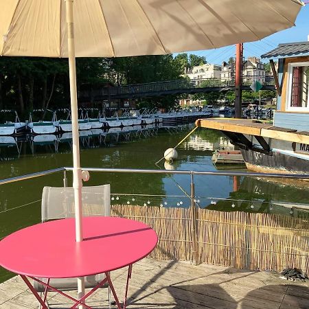Bateau Appartement Sur L'Erdre Au Coeur De Nantes Buitenkant foto