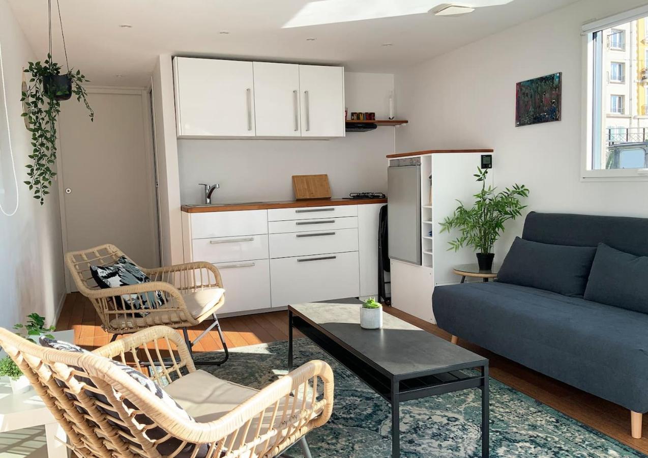 Bateau Appartement Sur L'Erdre Au Coeur De Nantes Buitenkant foto