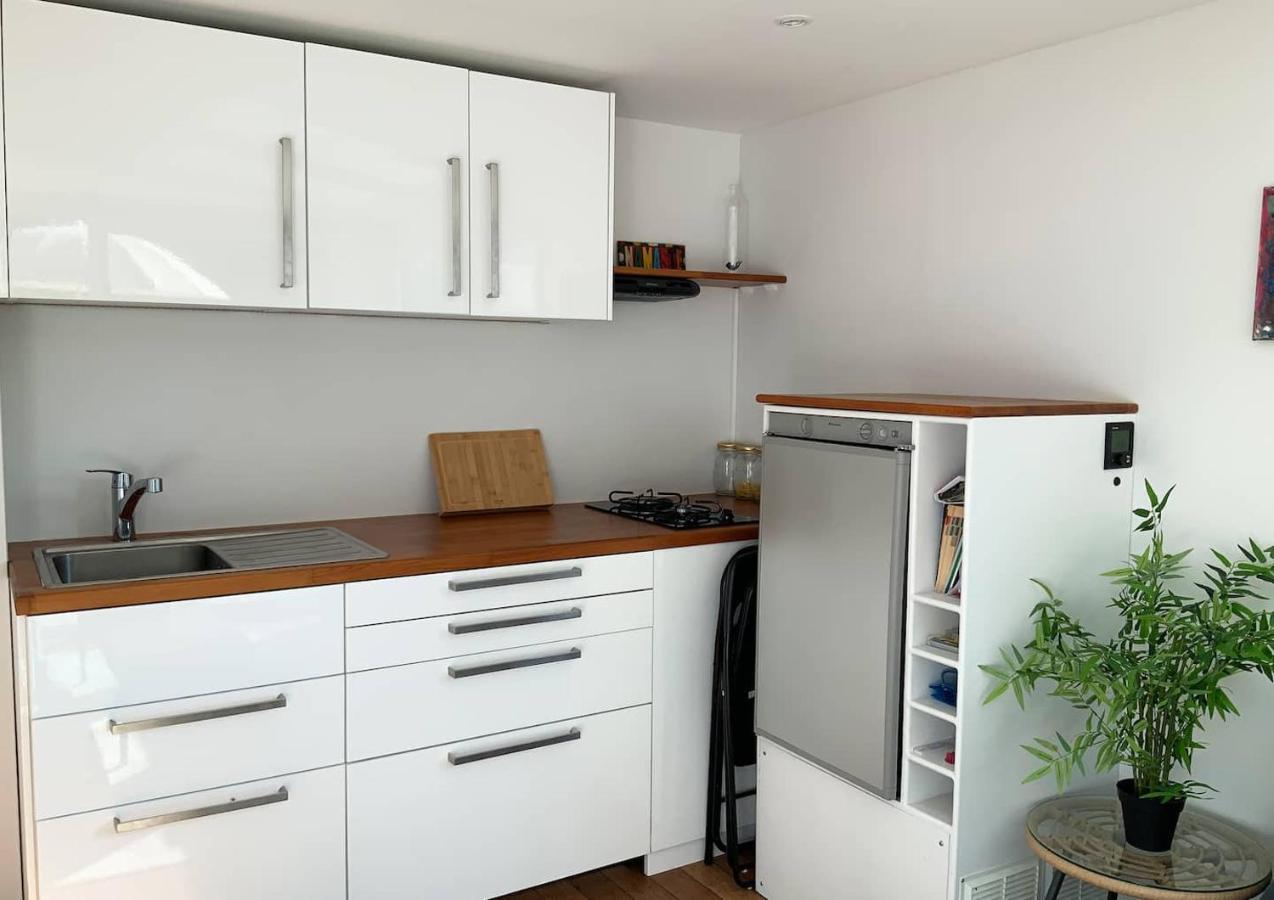 Bateau Appartement Sur L'Erdre Au Coeur De Nantes Buitenkant foto